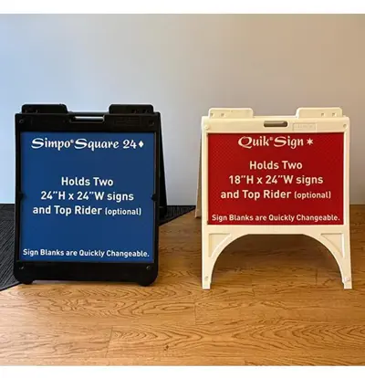 A-Frame Signs Photo